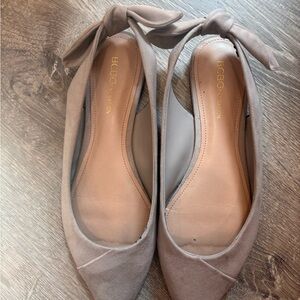 BCBG Tan/Blush Ballet Flats